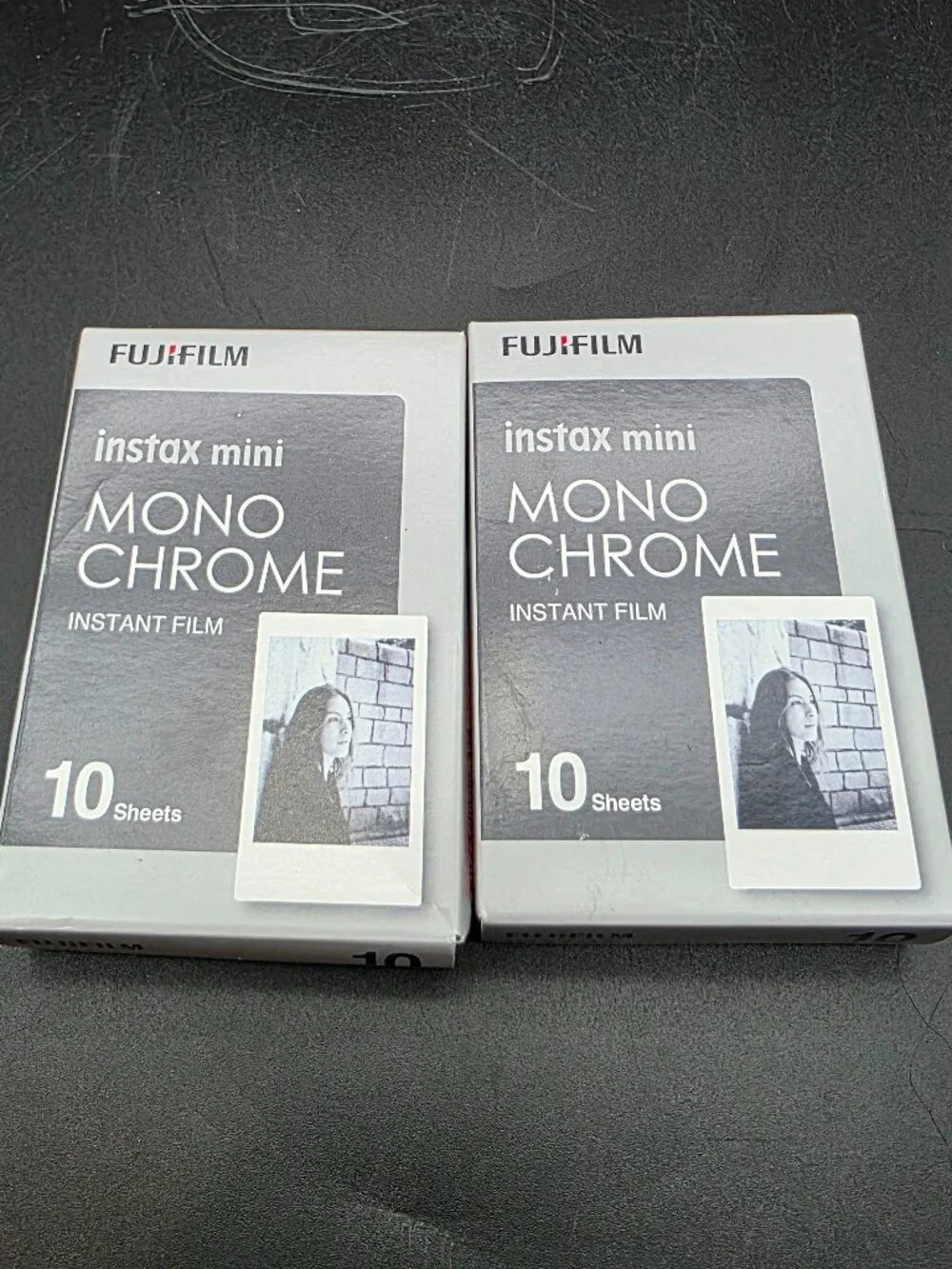 Fujifilm Instax Mini Monochrome Instant Film 20 Sheets exp 10/18 New & Sealed